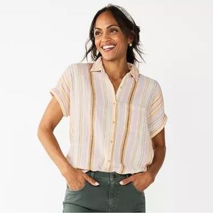 Sonoma goods for life button front shirt